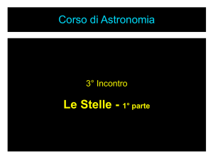 Le Stelle - 1° parte