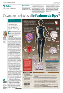 Quanto è pericolosa l`infezione da Hpv?