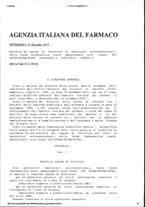 AGENZIA ITALIANA DEL FARMACO - Ordine dei Farmacisti della