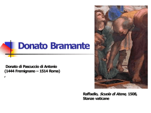 Donato Bramante - diversamente social