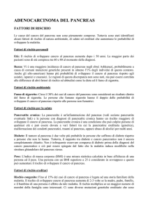 Adenocarcinoma del pancreas - Ospedali Riuniti di Ancona
