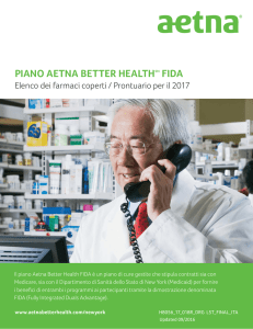 PIANO AETNA BETTER HEALTHSM FIDA