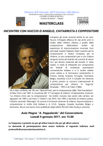 masterclass - Conservatorio di Trapani