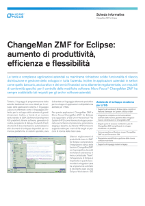 ChangeMan ZMF for Eclipse: aumento di produttività