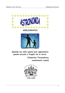 Astronomia - Comune di Valdagno