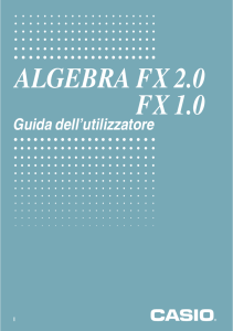 ALGEBRA FX 2.0 FX 1.0 - Support