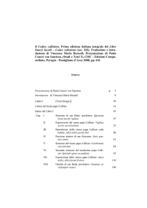 Indice  - Edizioni Compostellane