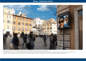 Roma - Indicatore Viario