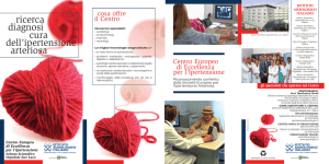 Brochure centro ipertensione - Istituto Auxologico Italiano