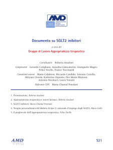 Documento su “SGLT2 inibitori” - Associazione Medici Diabetologi