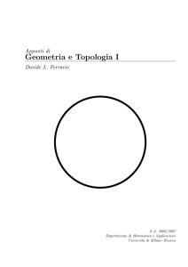 Geometria e Topologia I - Pagina web di Matapp
