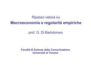 Diapositiva 1 - Facoltà di Scienze della Comunicazione