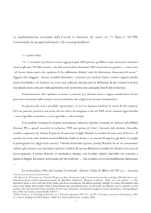 derivati - Corte d`Appello di Milano