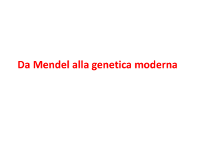 Eccezioni alle leggi di Mendel