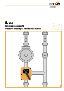 5.NR-2 Informazione prodotti Attuatori rotativi per valvole