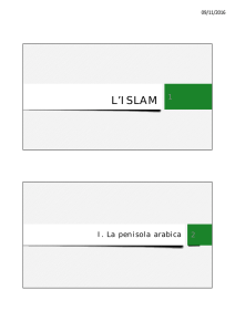 l`islam 1 - Salesiani Varese