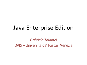 Java Enterprise EdiTon