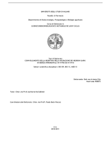 1) I NEURONI GnRH - Archivio Istituzionale della Ricerca