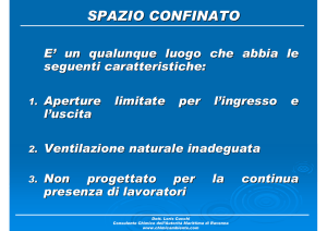 ACCESSO SPAZI CONFINATI