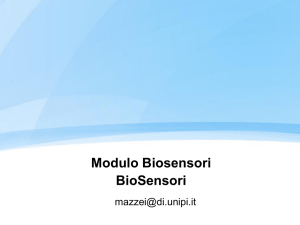 Biosensori 1 - Daniele Mazzei