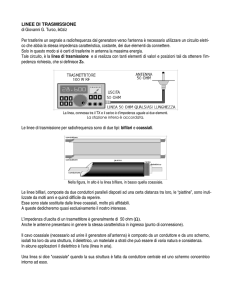 la linee di trasmissione