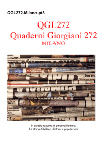 1 Cronologia di Milano