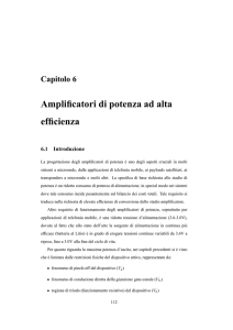 Amplificatori di potenza ad alta efficienza