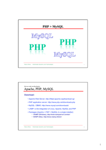 PHP + MySQL