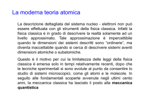 La moderna teoria atomica