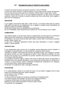 Traumatologia e Pronto Soccorso - Istituto Guglielmo Marconi di Prato