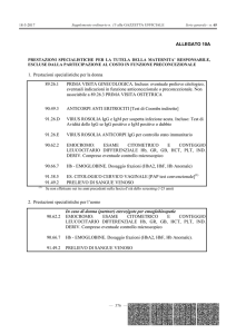 Prestazioni specialistiche per la tutela della