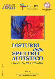 Disturbi dello spettro autistico - Una guida per il Pediatra