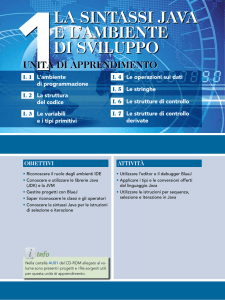 JAVA - uda 1 - Hoepli Scuola