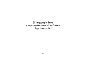 Introduzione a Java