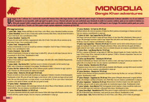 mongolia - Macedonia Adventures