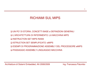 Richiami_MIPS_ASSEMBLY