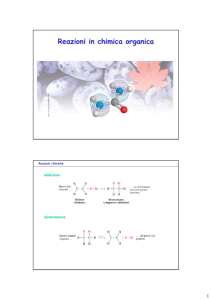 Reazioni in chimica organica