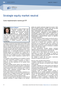 Strategie equity market neutral