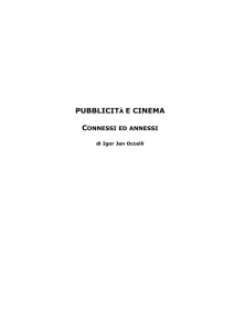 pubblicità e cinema