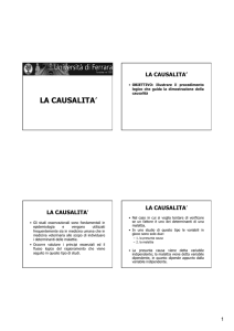 la causalita