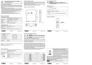 trasduttore di tensione alternata e continua z202-lp