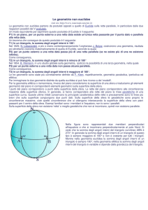 Le geometrie non euclidee