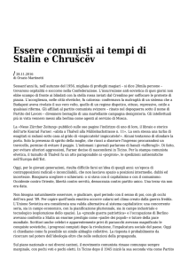 Azione - Settimanale di Migros Ticino Essere comunisti ai tempi di