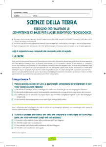 scienze della terra