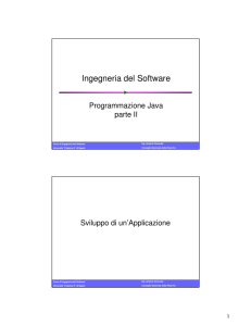 Ingegneria del Software - ICAR-CNR