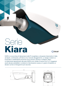 KIARA, la nuova linea di telecamere bullet IP