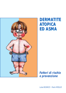 Dermatite atopica ed asma