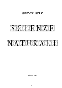 scienze naturali primo anno liceo economico