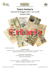 Programma di sala 26 maggio