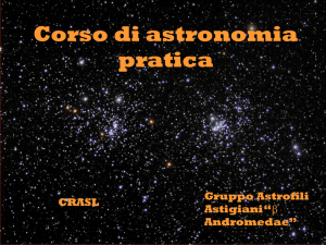 Corso di astronomia pratica - "Giovanni Penna"